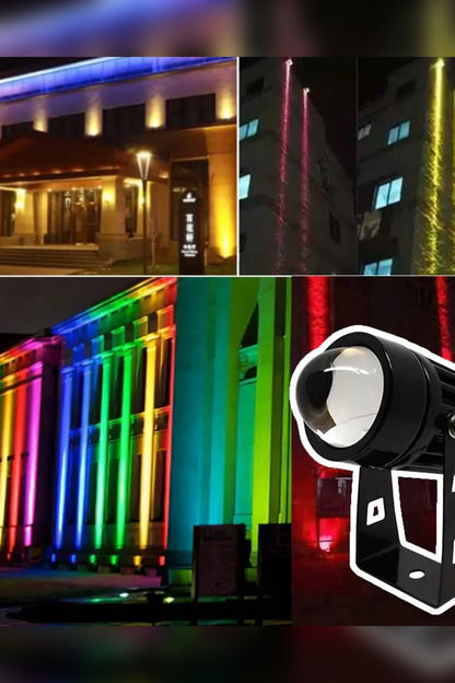 Outdoor RGB Wall Light – weather-resistant, remote control