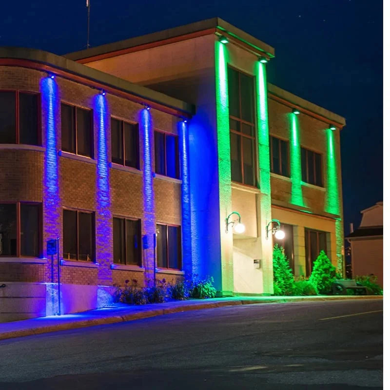 Outdoor RGB Wall Light – weather-resistant, remote control