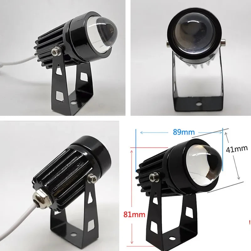 Outdoor RGB Wall Light – weather-resistant, remote control