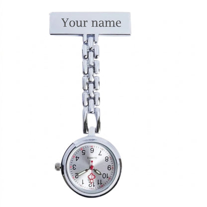 Personalized Nurse Clip-On Watch