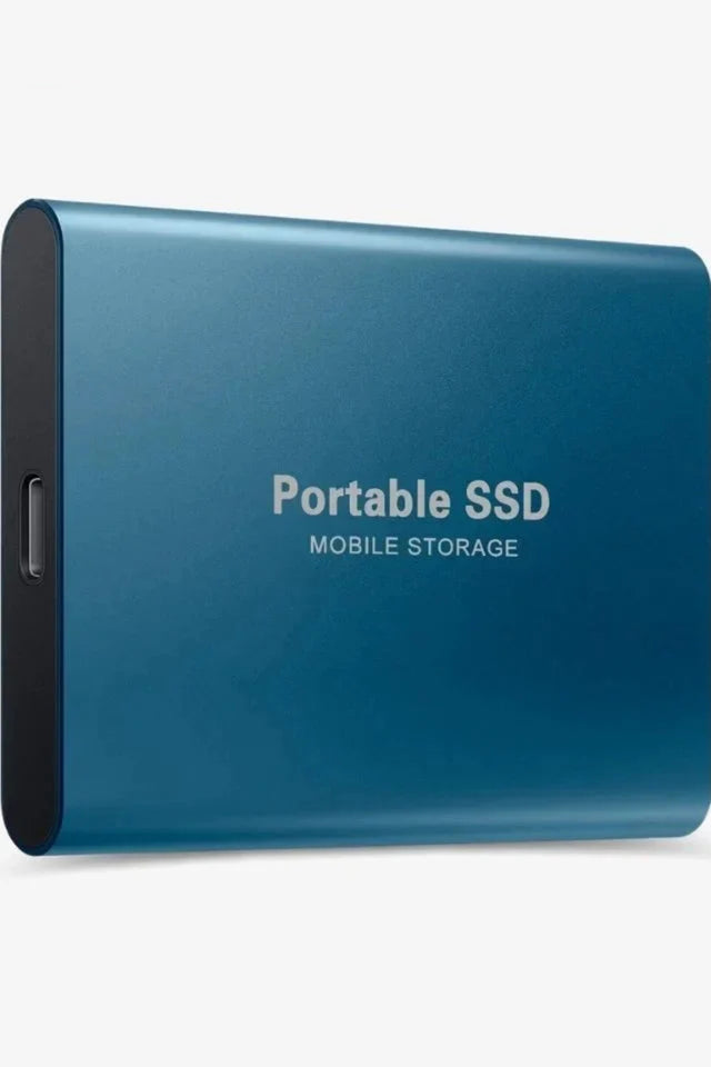 Portable External SSD – compact storage, multiple colours