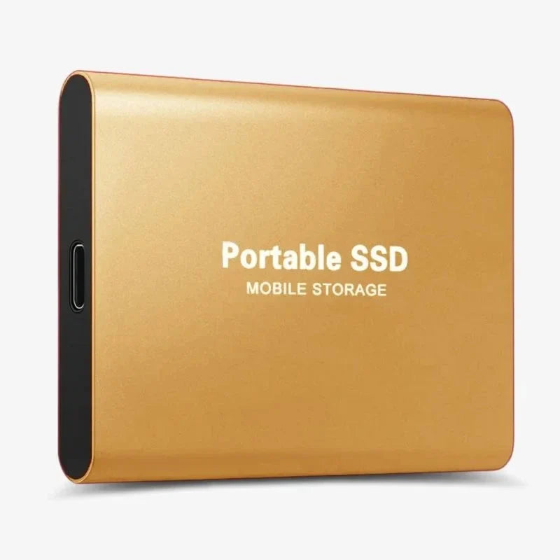 Portable External SSD – compact storage, multiple colours