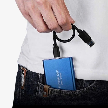 Portable External SSD – compact storage, multiple colours