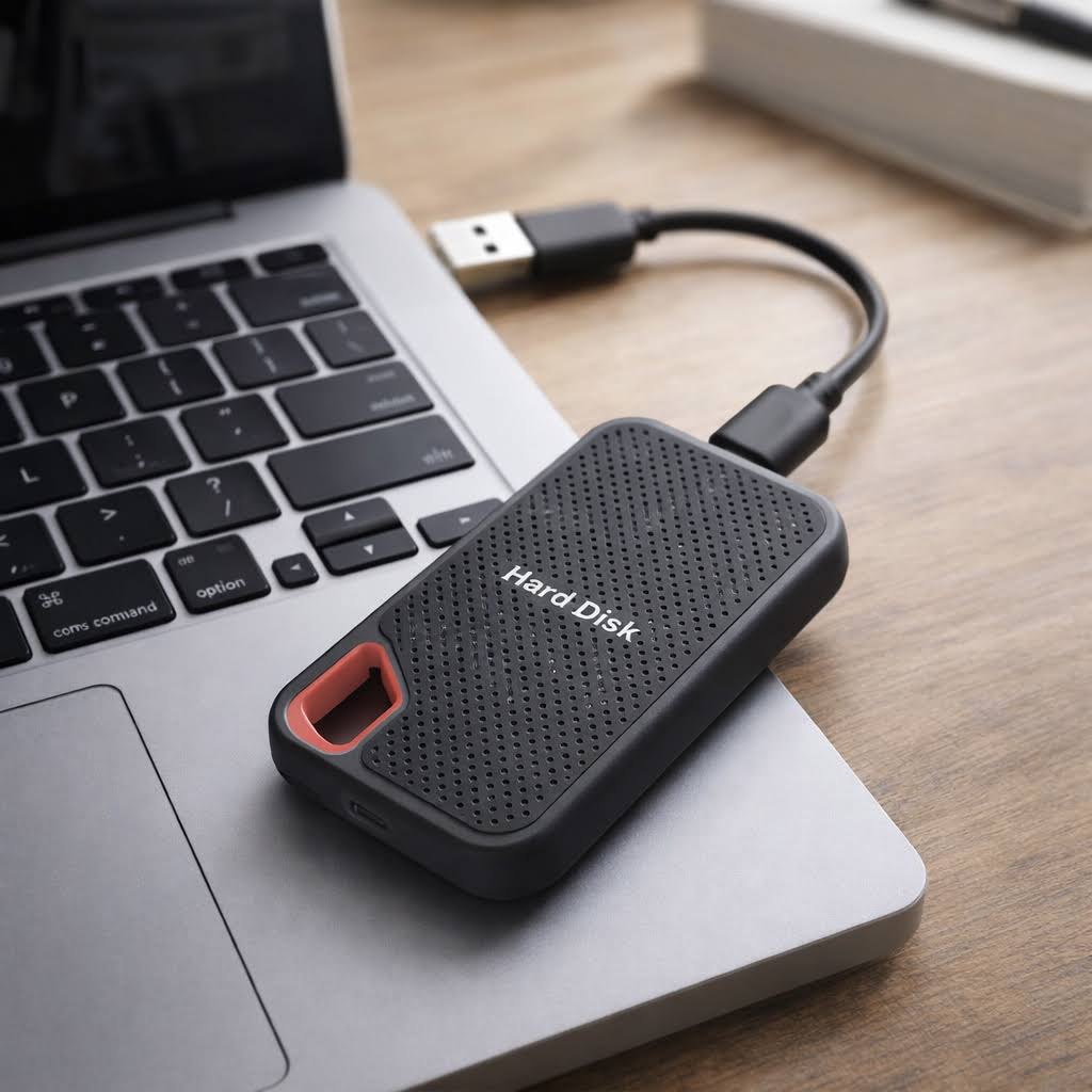 Portable External SSD Drive – compact, high-speed storage