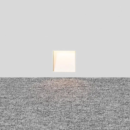Recessed LED Wall Light – frameless perforated design, sensor option