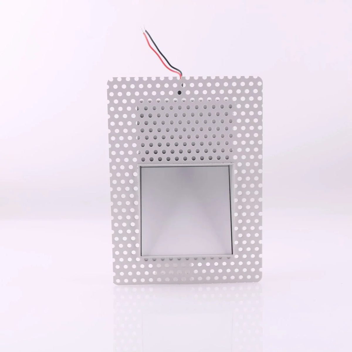 Recessed LED Wall Light – frameless perforated design, sensor option