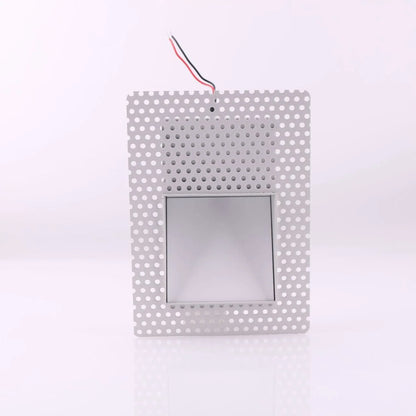 Recessed LED Wall Light – frameless perforated design, sensor option