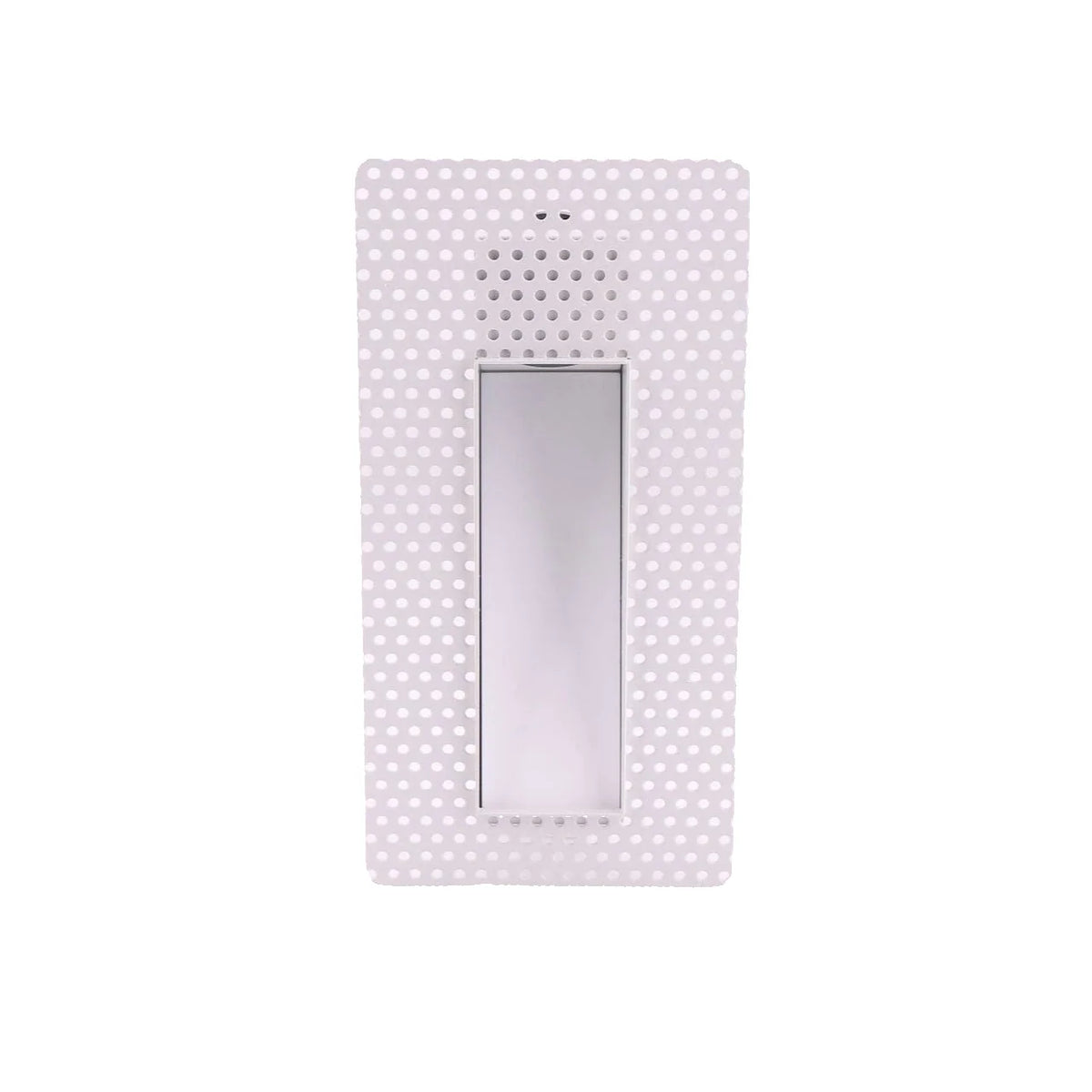 Recessed LED Wall Light – frameless perforated design, sensor option