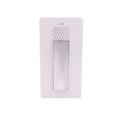 Recessed LED Wall Light – frameless perforated design, sensor option