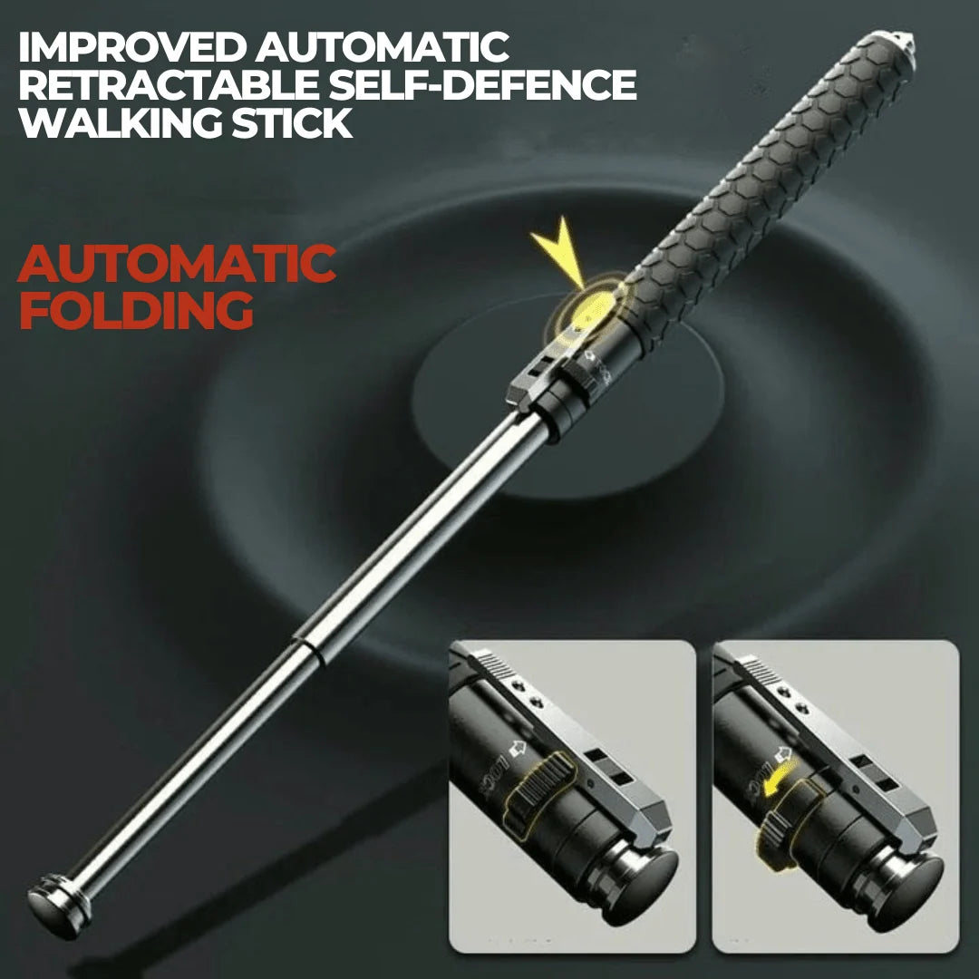Retractable Walking Stick – aluminium, portable, three sizes