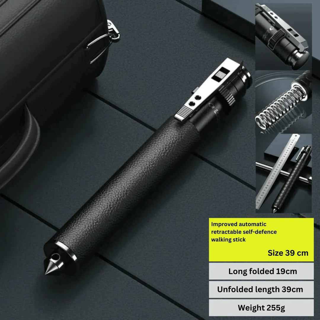 Retractable Walking Stick – aluminium, portable, three sizes