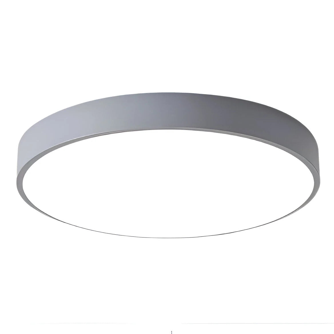 Round LED Ceiling Light – minimalist frame, acrylic diffuser, dimmable