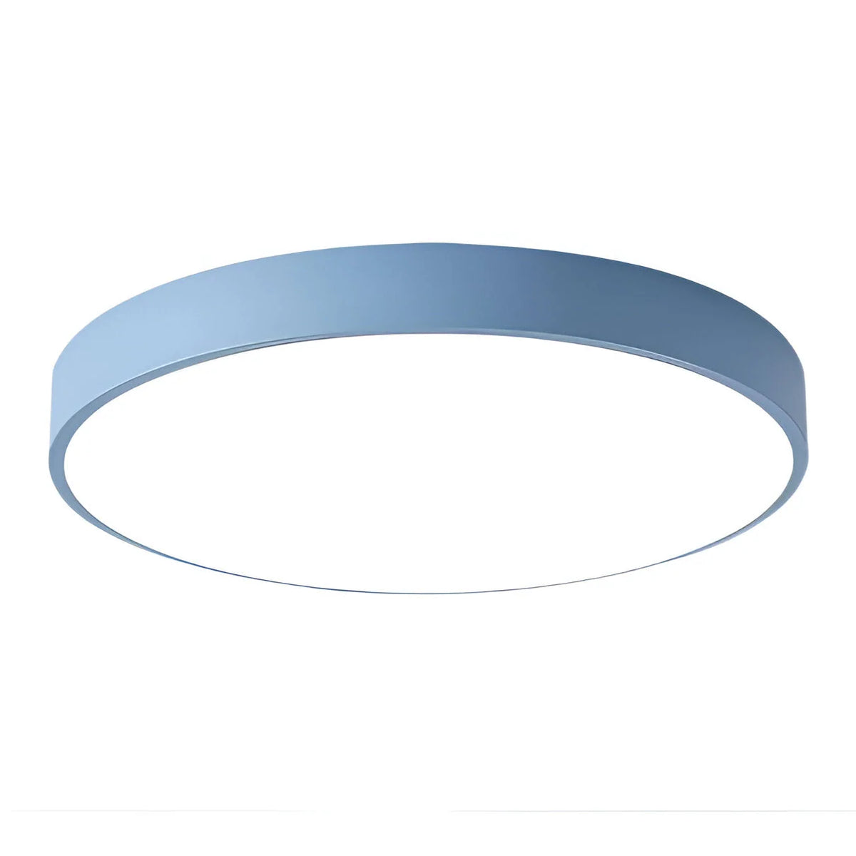 Round LED Ceiling Light – minimalist frame, acrylic diffuser, dimmable