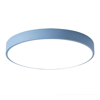 Round LED Ceiling Light – minimalist frame, acrylic diffuser, dimmable