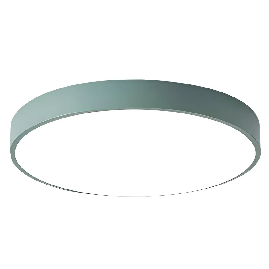 Round LED Ceiling Light – minimalist frame, acrylic diffuser, dimmable