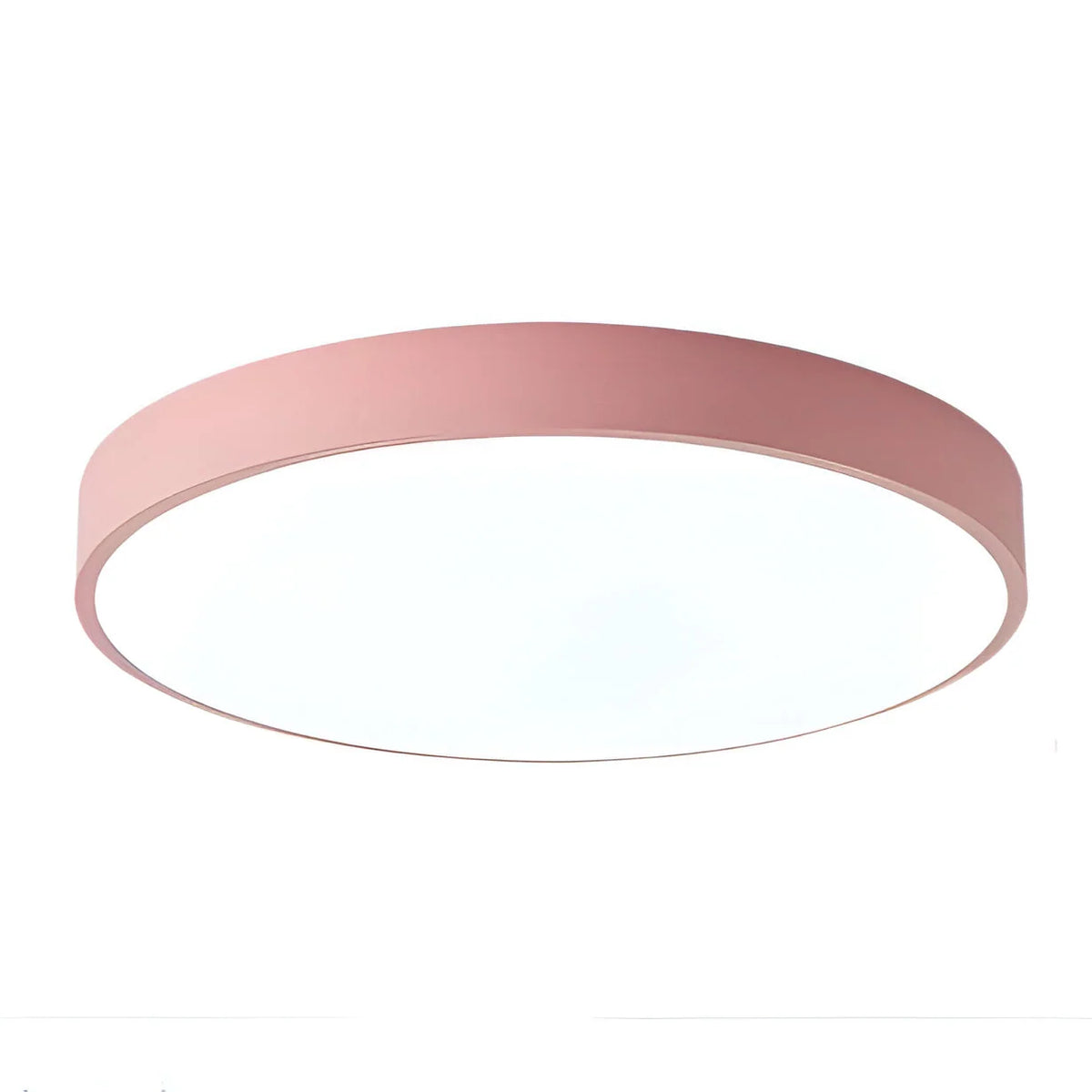 Round LED Ceiling Light – minimalist frame, acrylic diffuser, dimmable