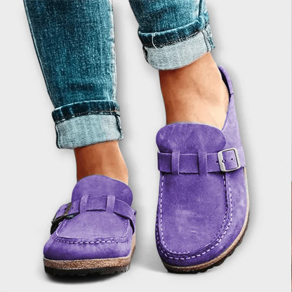 Shoes Women - Slip-On Moccasins with Flexible Sole