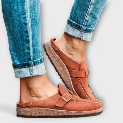 Shoes Women - Slip-On Moccasins with Flexible Sole