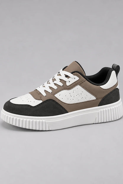 Sneakers Men - Chunky Platform Colour Block Lace-Up