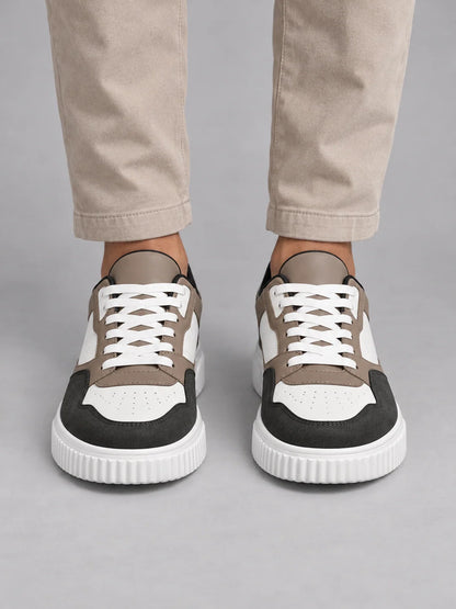 Sneakers Men - Chunky Platform Colour Block Lace-Up