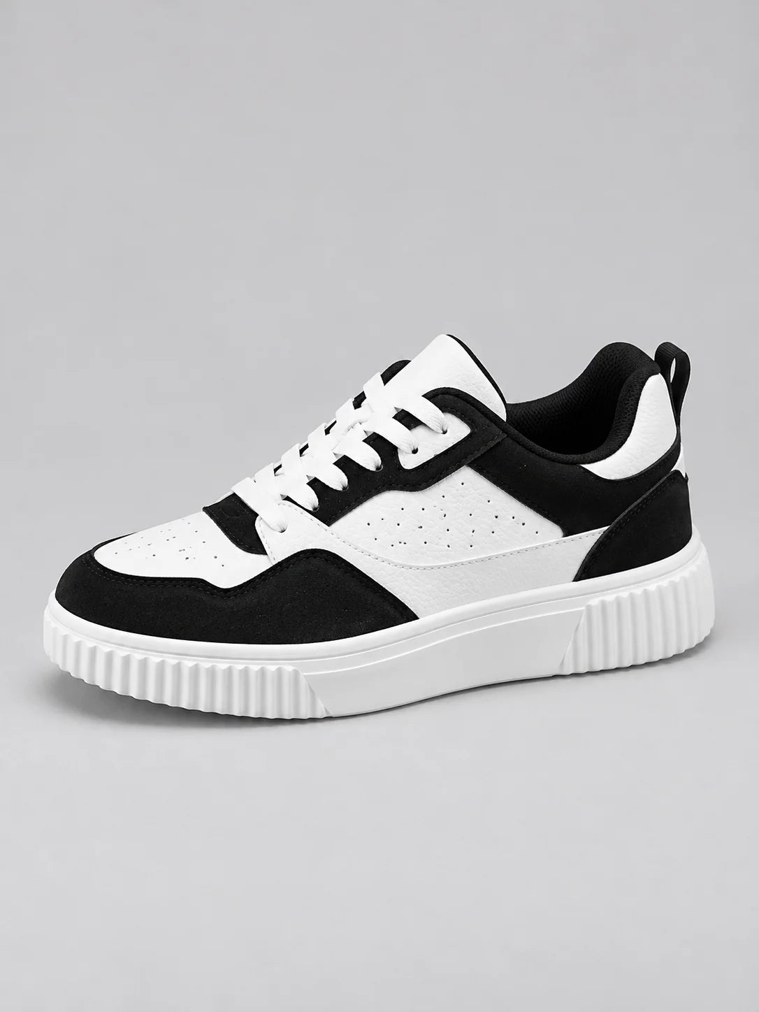 Sneakers Men - Chunky Platform Colour Block Lace-Up