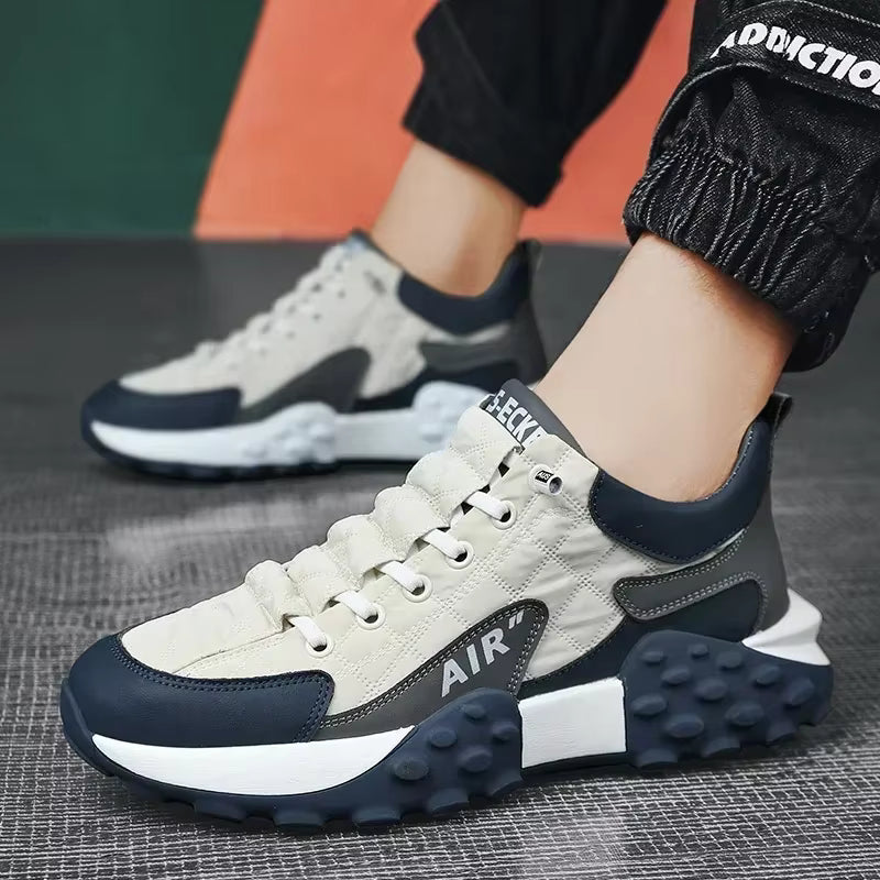 Sneakers Men - Sports Trainer with Mesh Upper