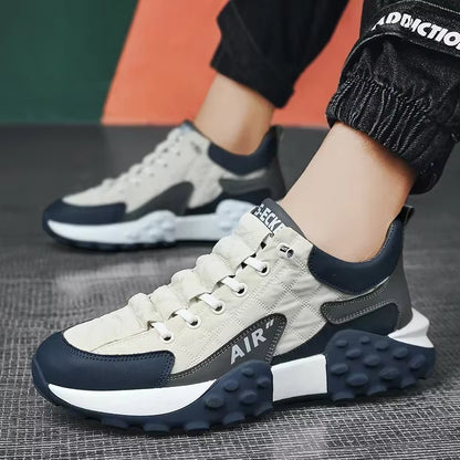 Sneakers Men - Sports Trainer with Mesh Upper
