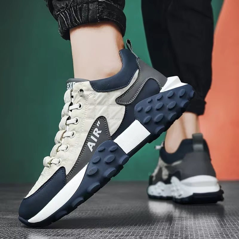 Sneakers Men - Sports Trainer with Mesh Upper