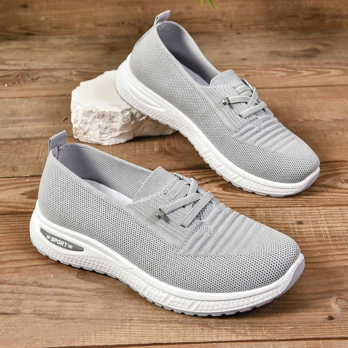Sneakers Women - Slip-On Cushioned Lightweight