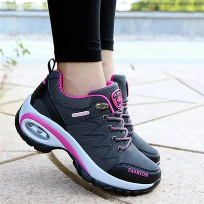 Sneakers Women - Structured Heel Everyday Trainers