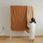 Caramel Bicolour Summer Blanket
