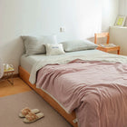 Taro Lilac Bicolour Summer Blanket