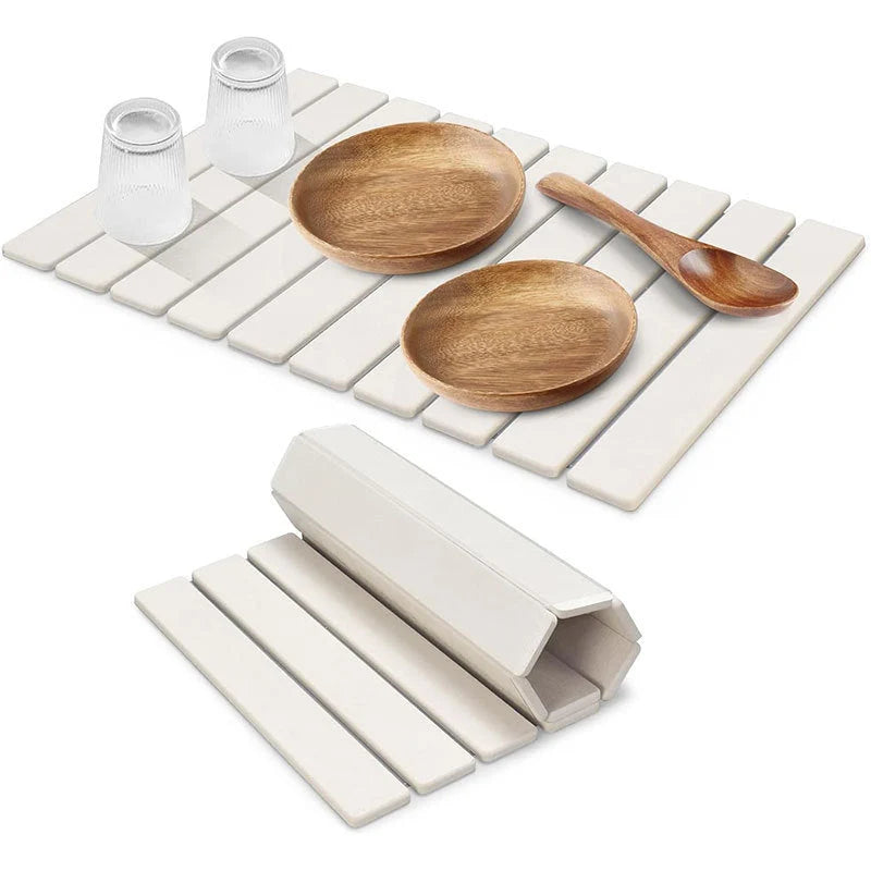 Stone Rapid Drying Mat – instant water absorbent, foldable design, multi-use
