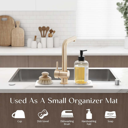 Stone Sink Mat – instant water absorption, heat-resistant