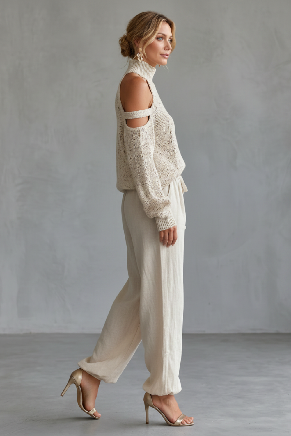 <strong>Aurellia Knit Trouser Set</strong> – <strong>Elegant Comfort for Casual Days</strong> 2