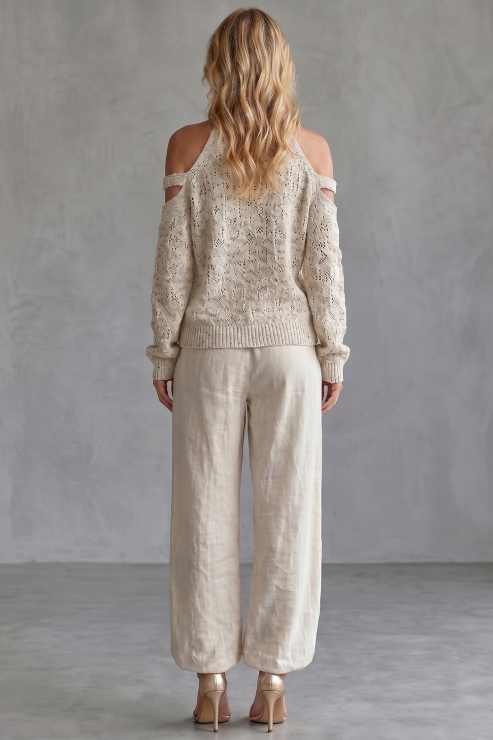 <strong>Aurellia Knit Trouser Set</strong> – <strong>Elegant Comfort for Casual Days</strong> 3