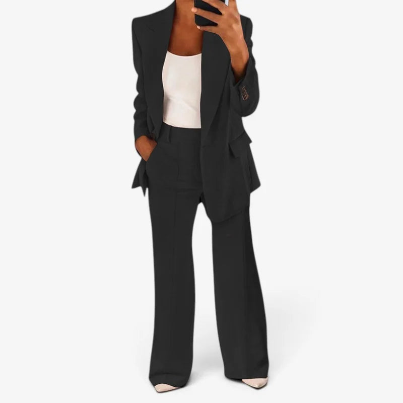 Suit Set Women - Slim Fit Jacket with Matching Trousers