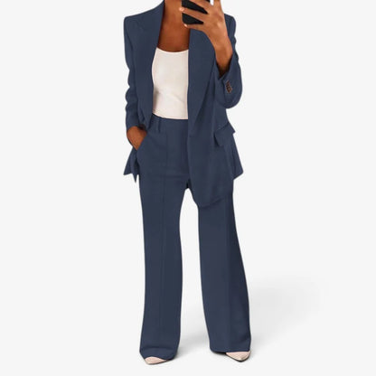 Suit Set Women - Slim Fit Jacket with Matching Trousers
