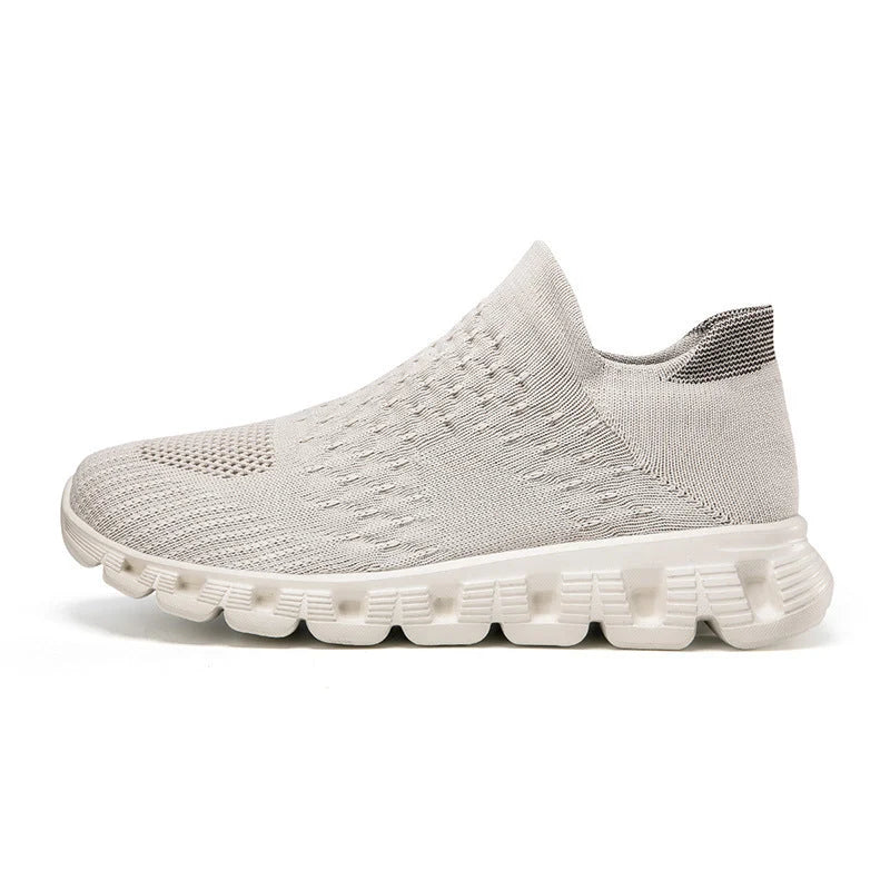 Trainers Men - Knitted Slip-On with Cushioned Sole