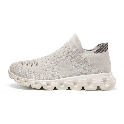 Trainers Men - Knitted Slip-On with Cushioned Sole
