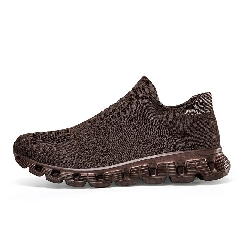 Trainers Men - Knitted Slip-On with Cushioned Sole