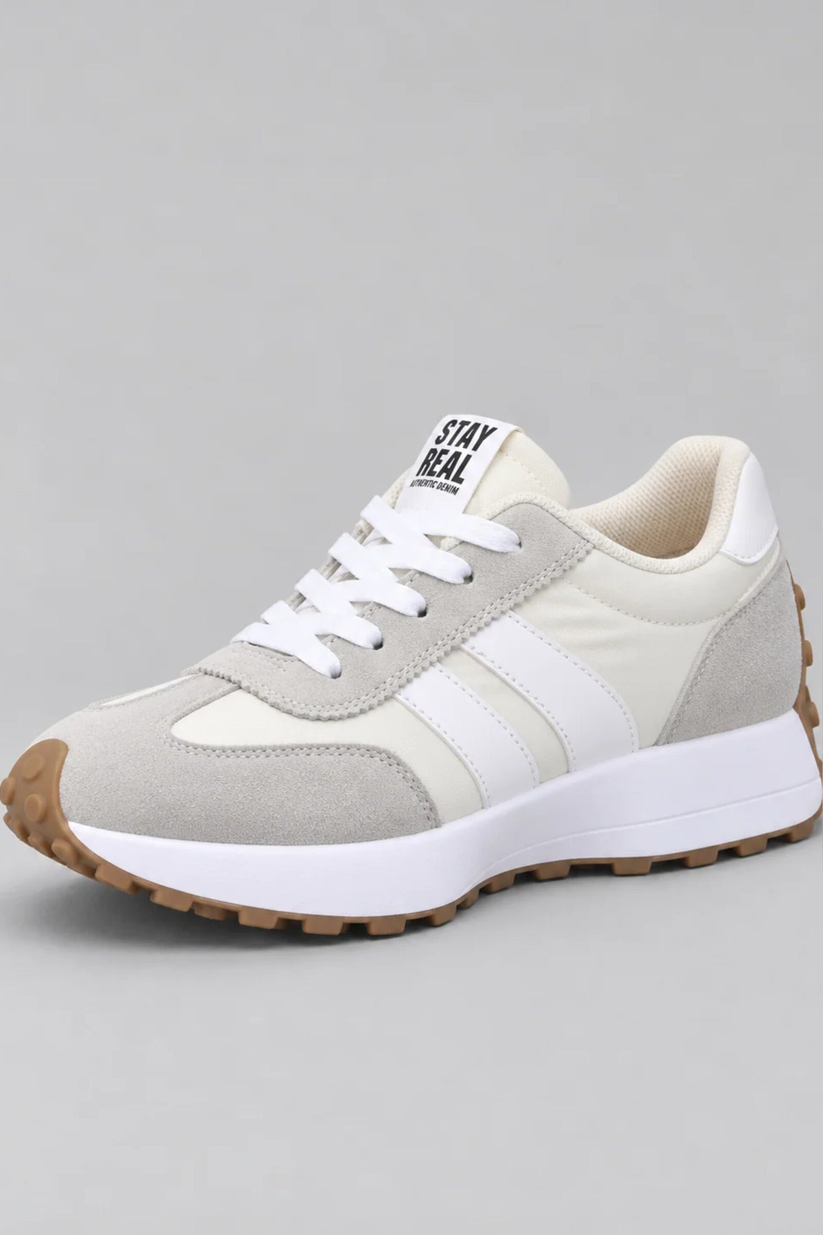 Trainers Women - Chunky Sole Retro Lace-Up