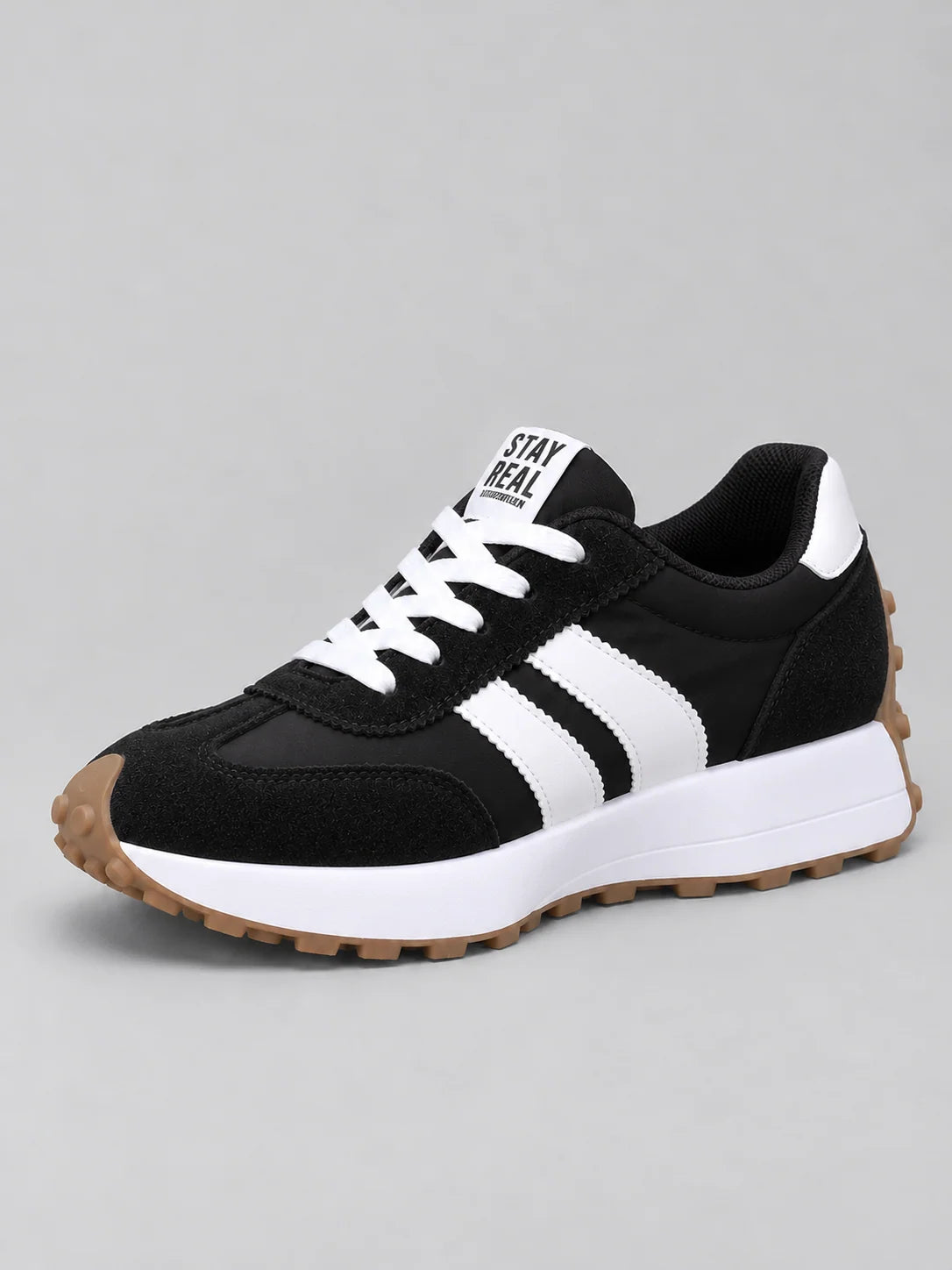 Trainers Women - Chunky Sole Retro Lace-Up