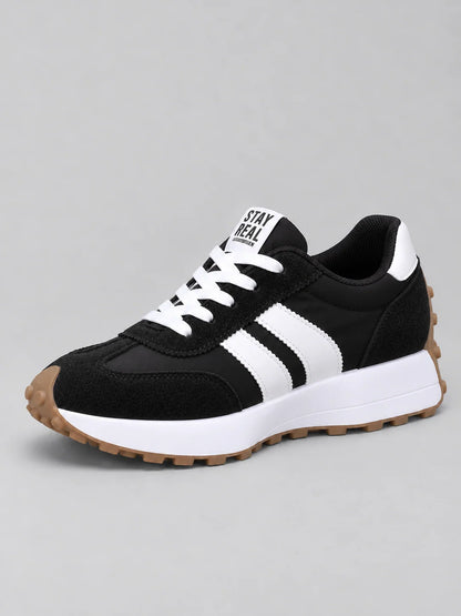 Trainers Women - Chunky Sole Retro Lace-Up
