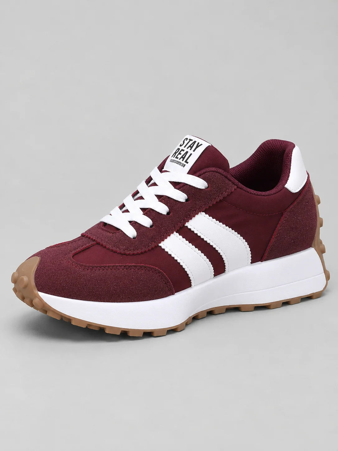 Trainers Women - Chunky Sole Retro Lace-Up