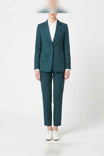 Trouser Suit Women - Single-Breasted with Notched Lapel