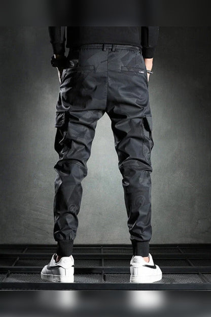 Trousers Men - Camouflage Cargo with Relaxed Fit