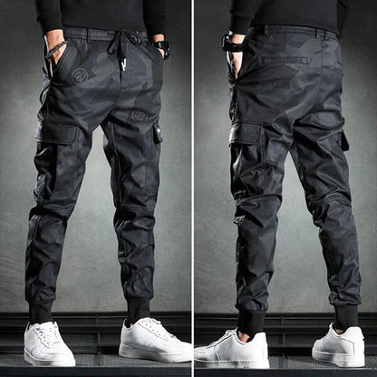 Trousers Men - Camouflage Cargo with Relaxed Fit