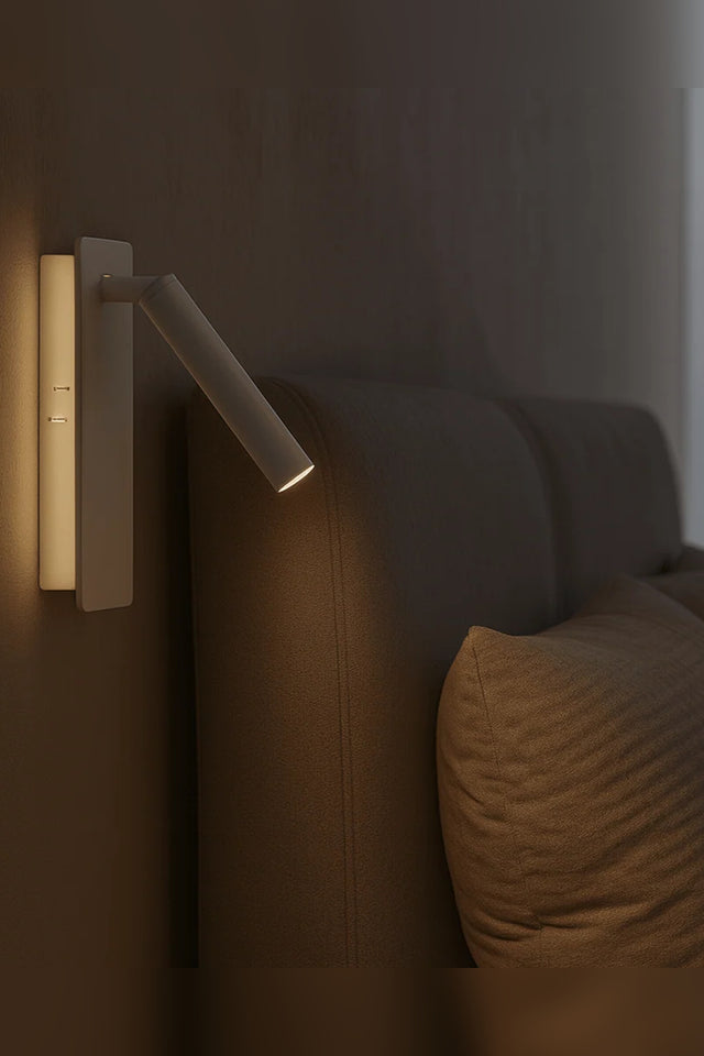 Twirllite – rotatable LED, adjustable light, white or black