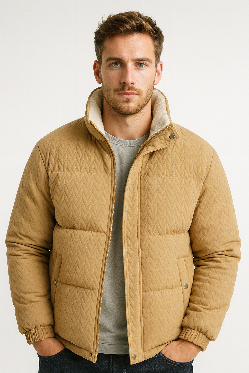 Jacket Women - Padded Jacket with Fleece Lining